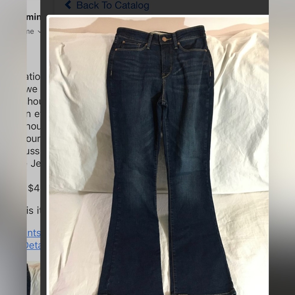 Levis Strauss - "Signature - Boot Cut Medium Wash Blue Jeans